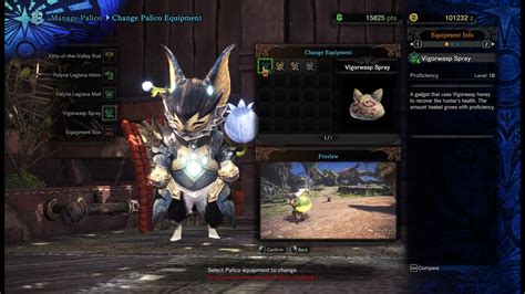 mhw iceborne palico gadgets|How to Get Every Palico Gadget .